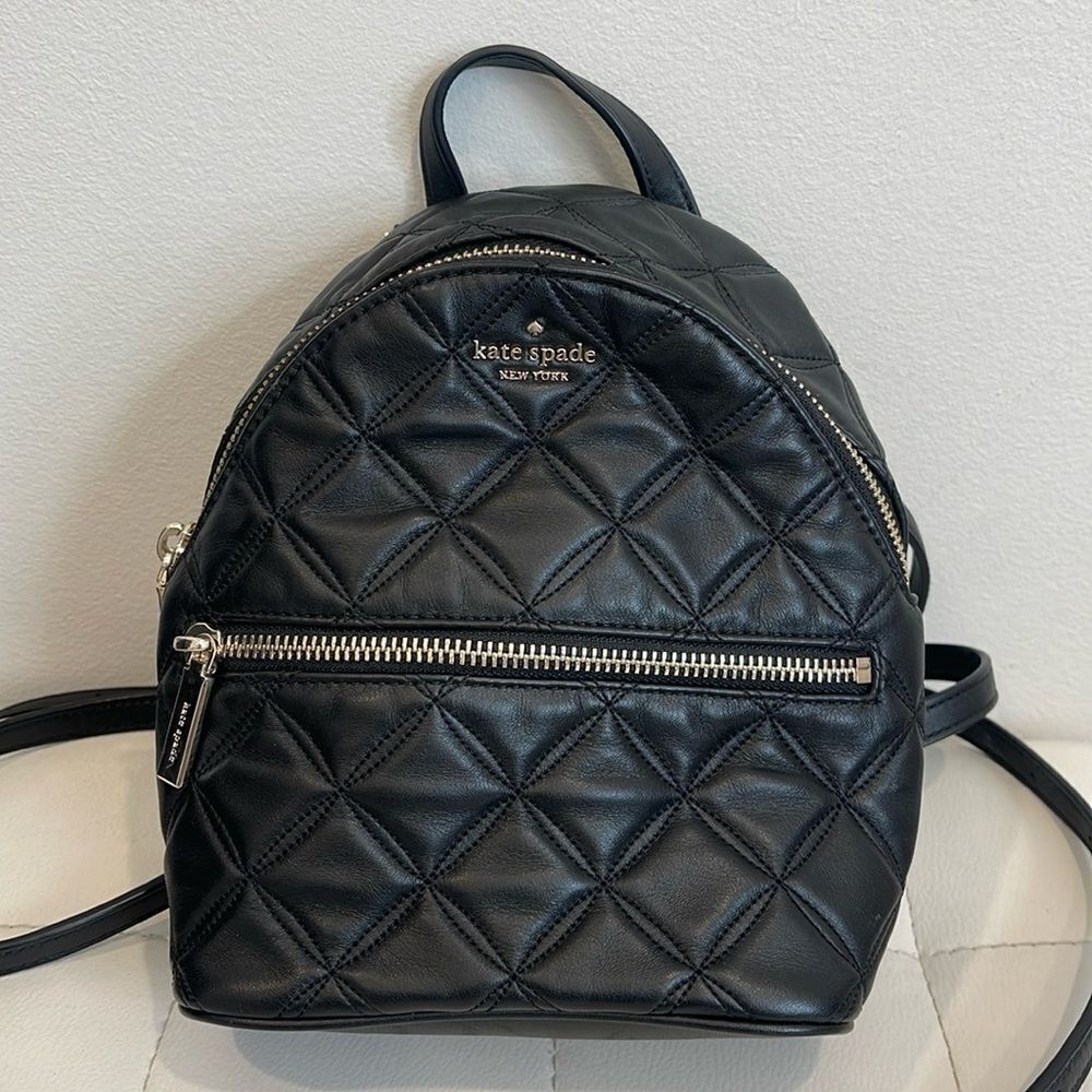 Kate Spade Mini Natalia Convertible Black BackPack
